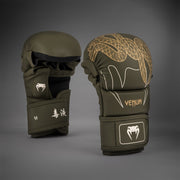 Gants de Sparring Venum Serpenti – Kaki/Bronze/Ivoire