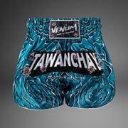Short de Muay Thaï Venum x Tawanchay – Bleu/Blanc