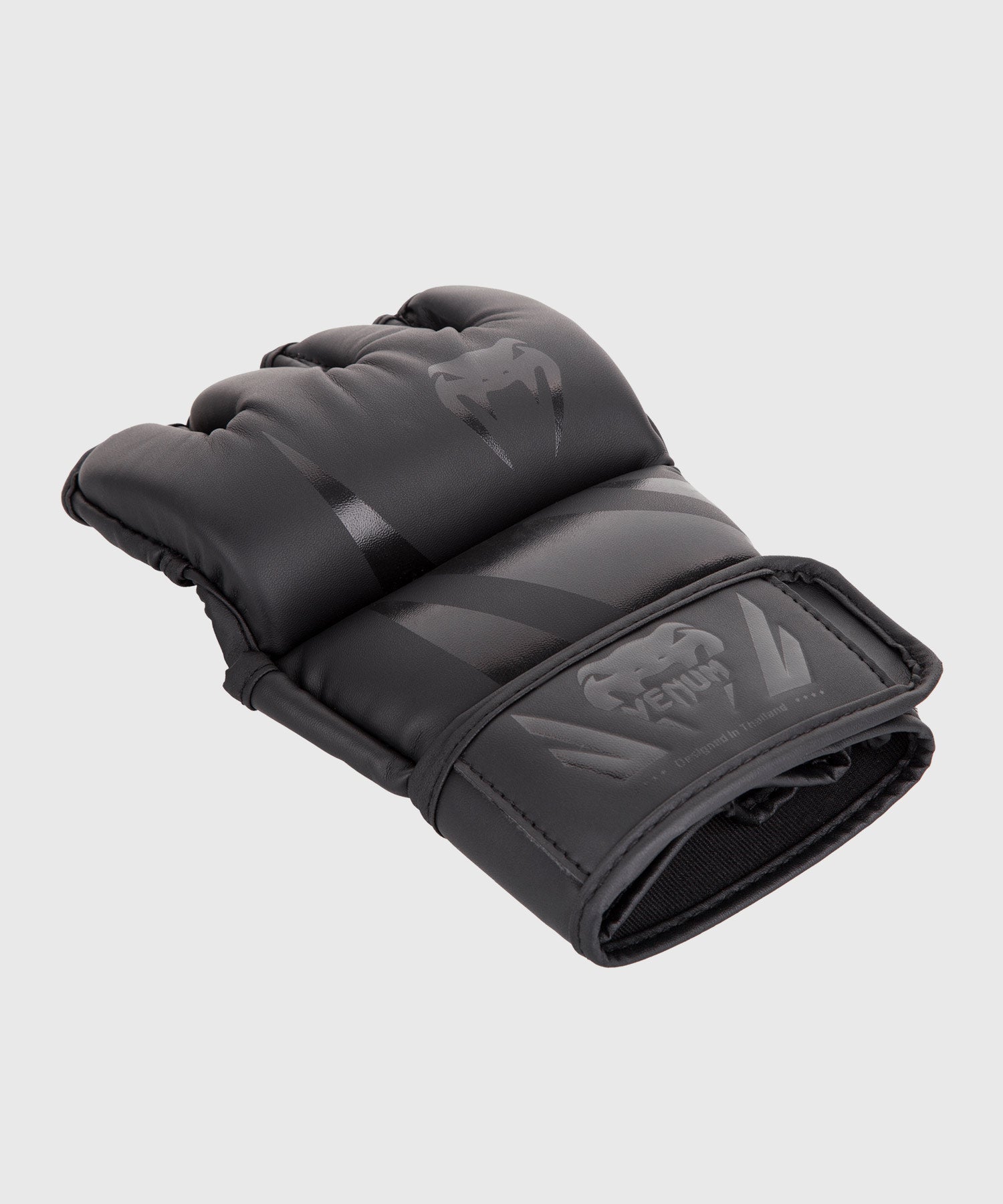 Gants de MMA Venum Challenger - Sans pouce - Noir/Noir