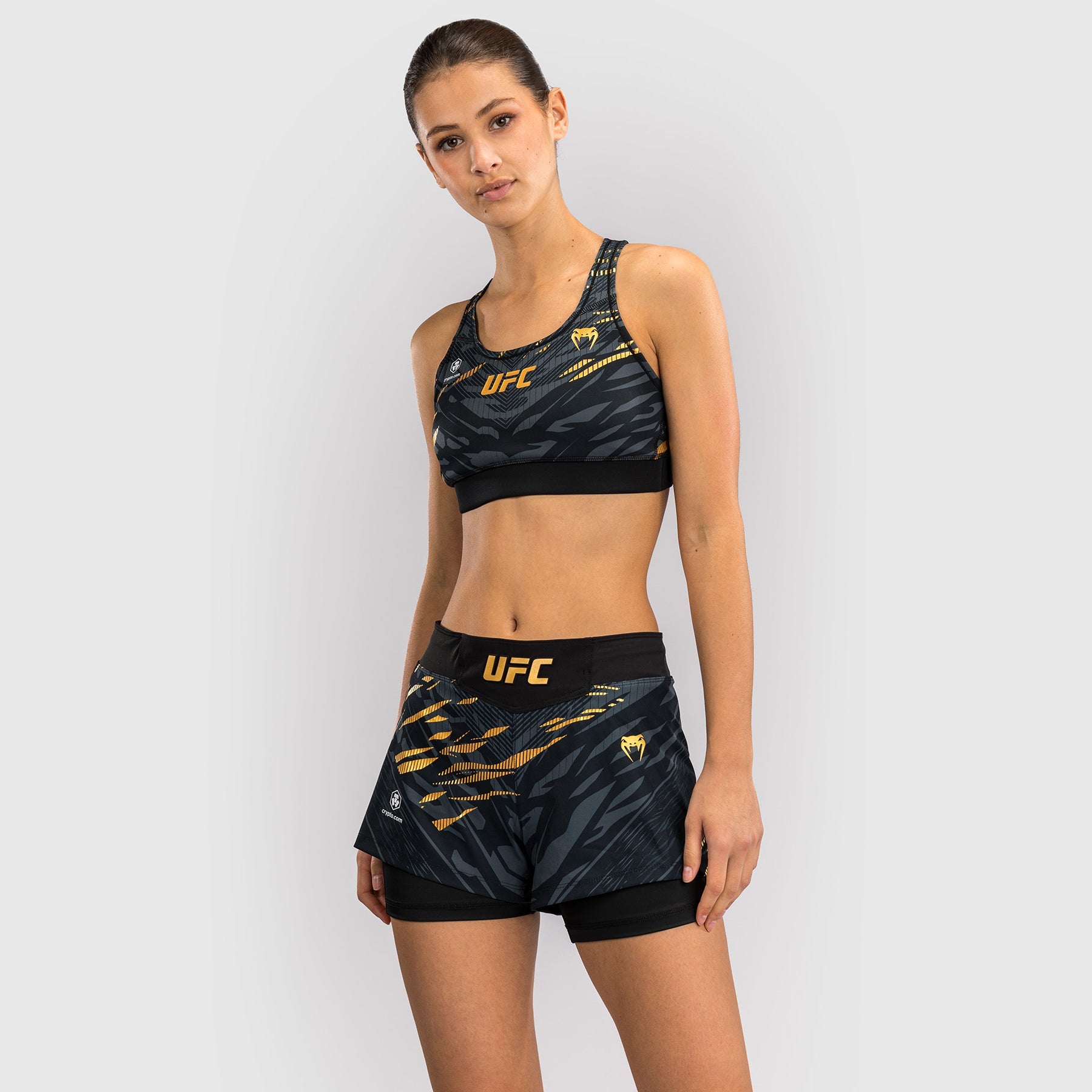 Shorts de Combat pour Femmes UFC Fusion by Venum Personnalisé Authentic Fight Night - Champion