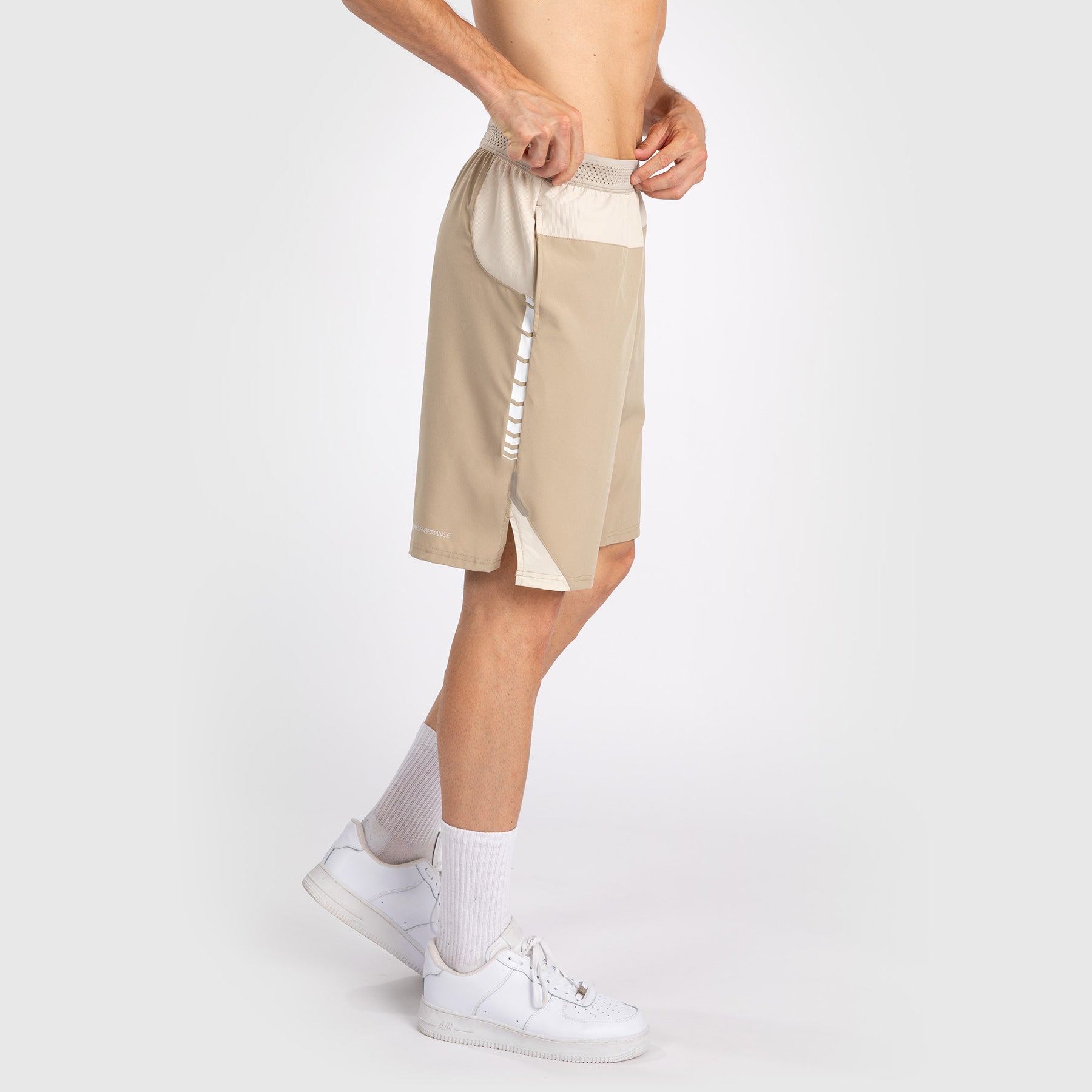 Short D'entraînement pour Hommes Venum Tempest - Beige/Sable