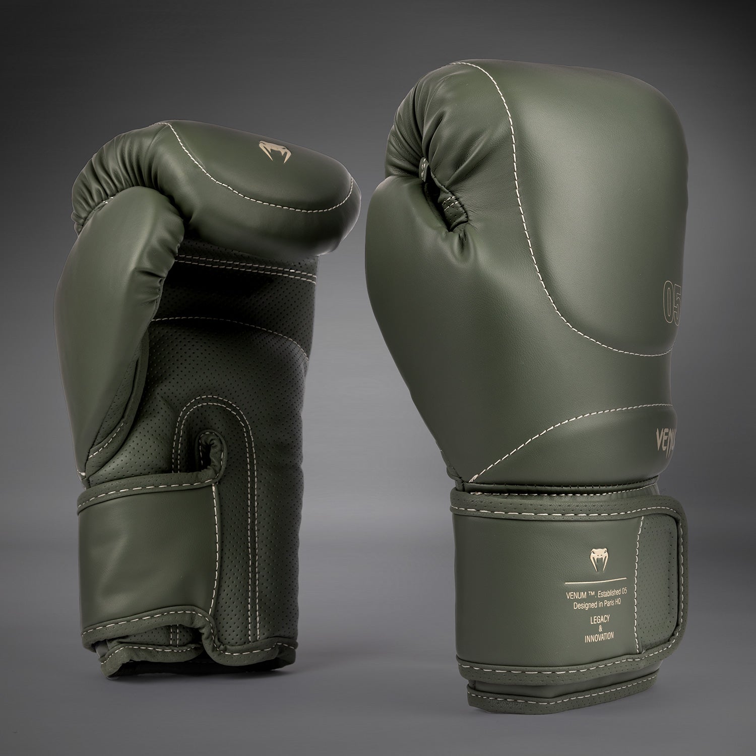 Gants de Boxe Venum Impact Evo - Vert Militaire