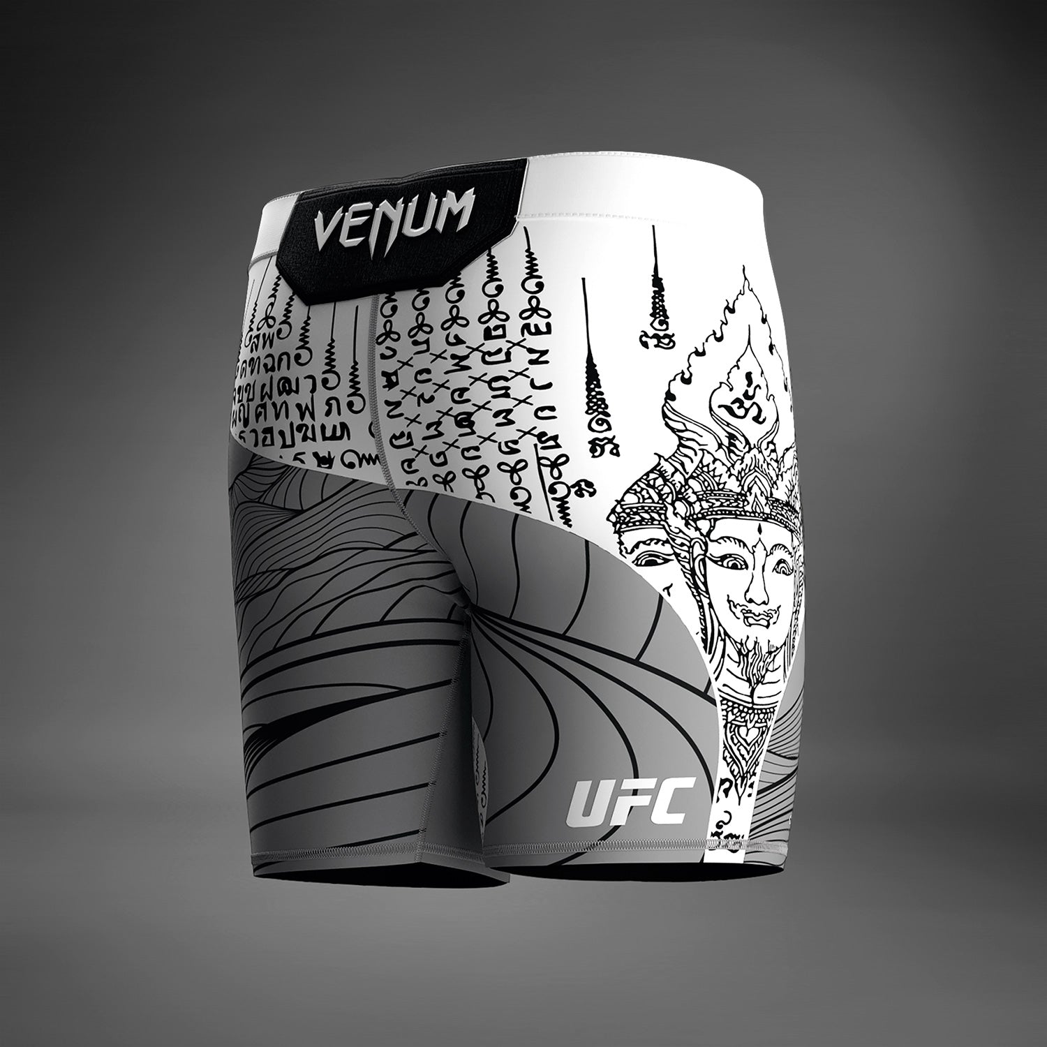 Short de compression UFC Unrivaled by Venum Khalil Rountree Jr - Gris