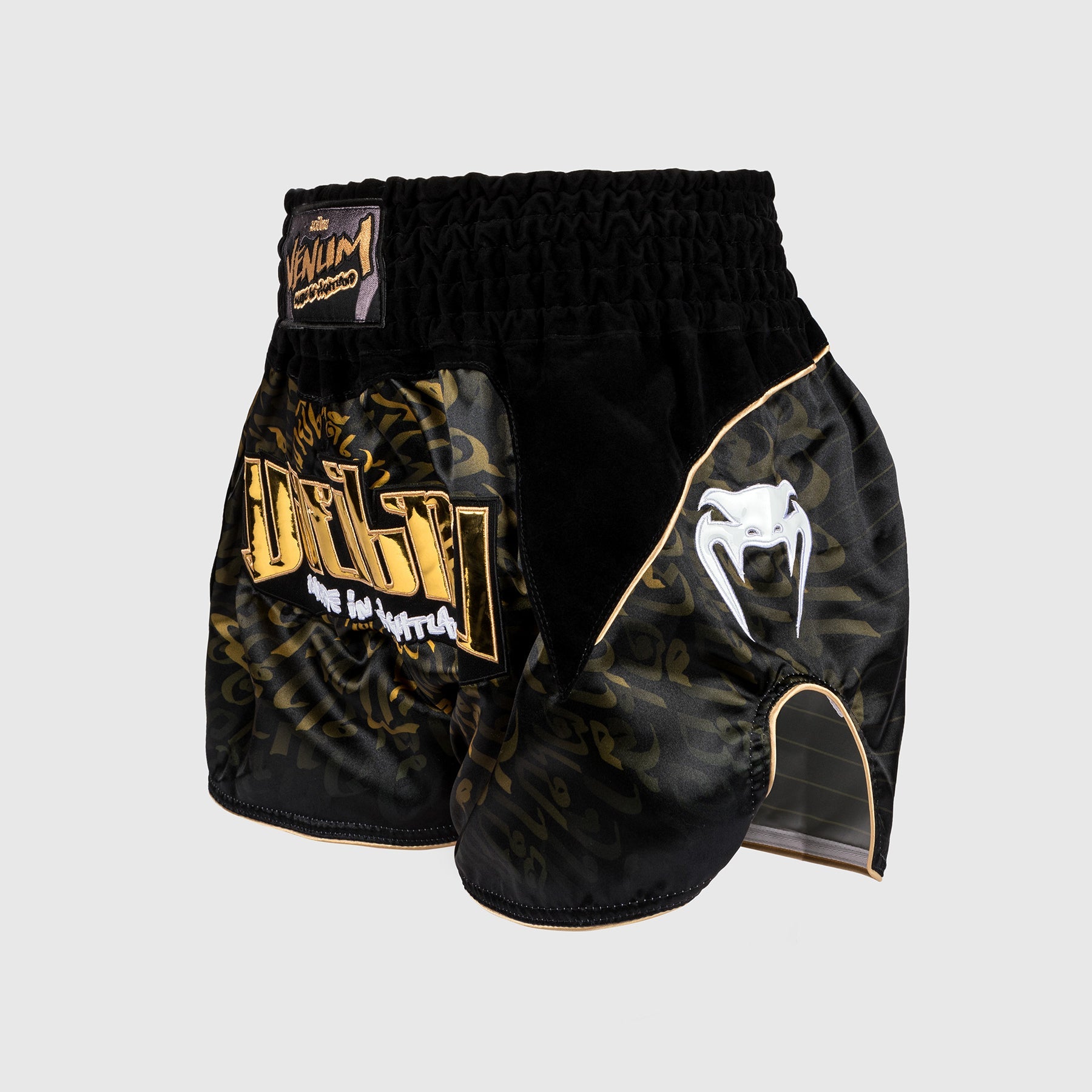 Short de Muay Thai Venum Attack - Noir/Or