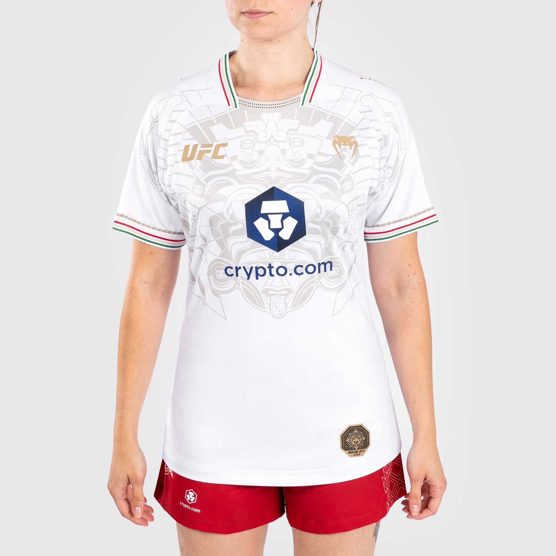 Noche UFC by Venum Authentic Fight Night T-shirt Dry Tech pour femme - Blanc