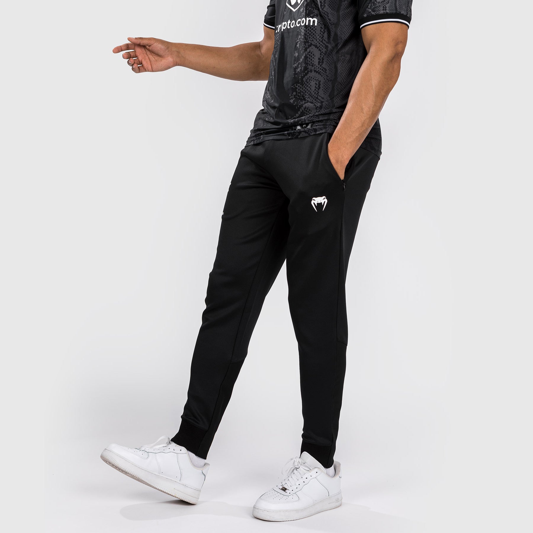 Pantalon de Jogging pour Hommes UFC Adrenaline by Venum Authentic Fight Night - Noir