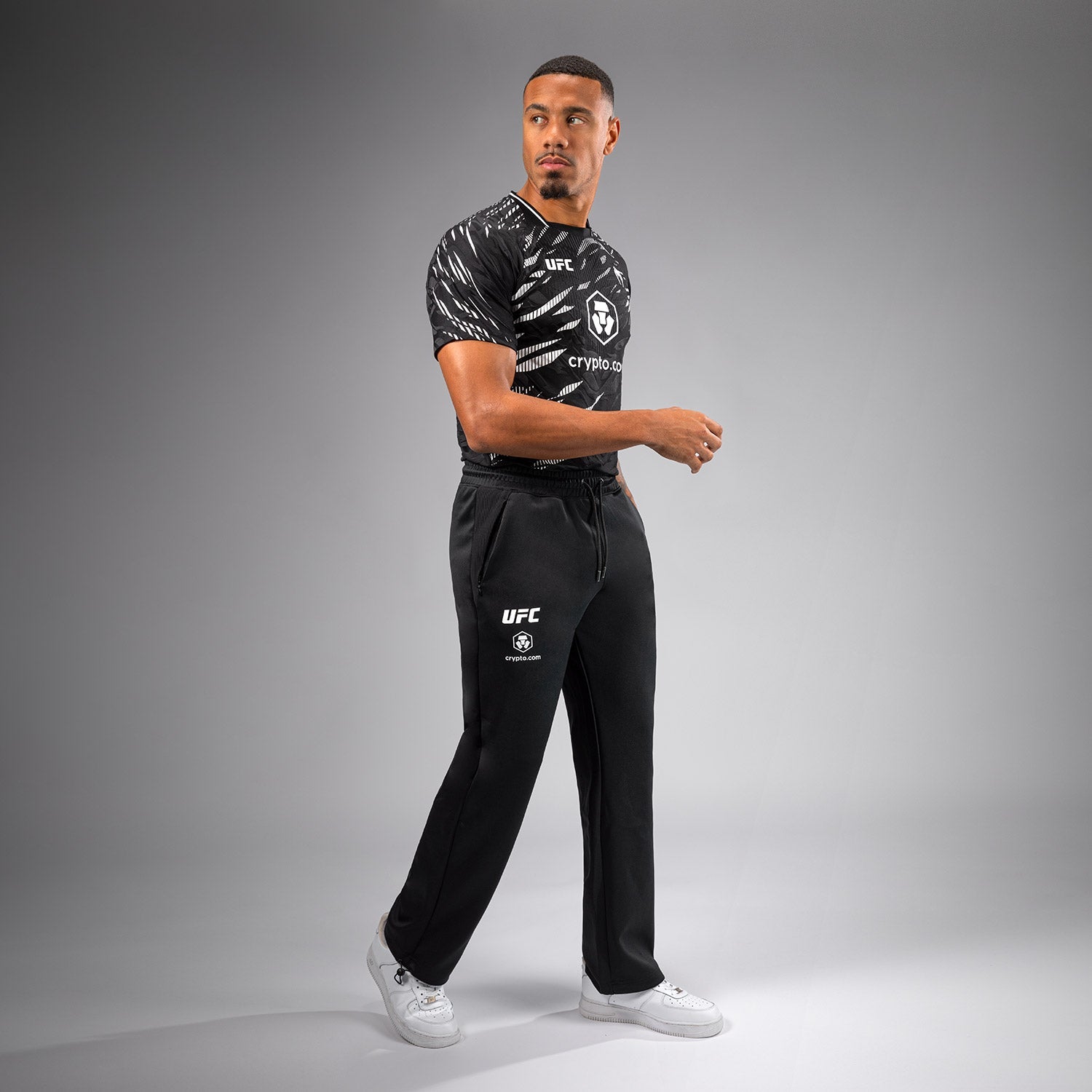 Pantalon Coupe Droite pour Hommes UFC Fusion by Venum Authentic Fight Night - Noir