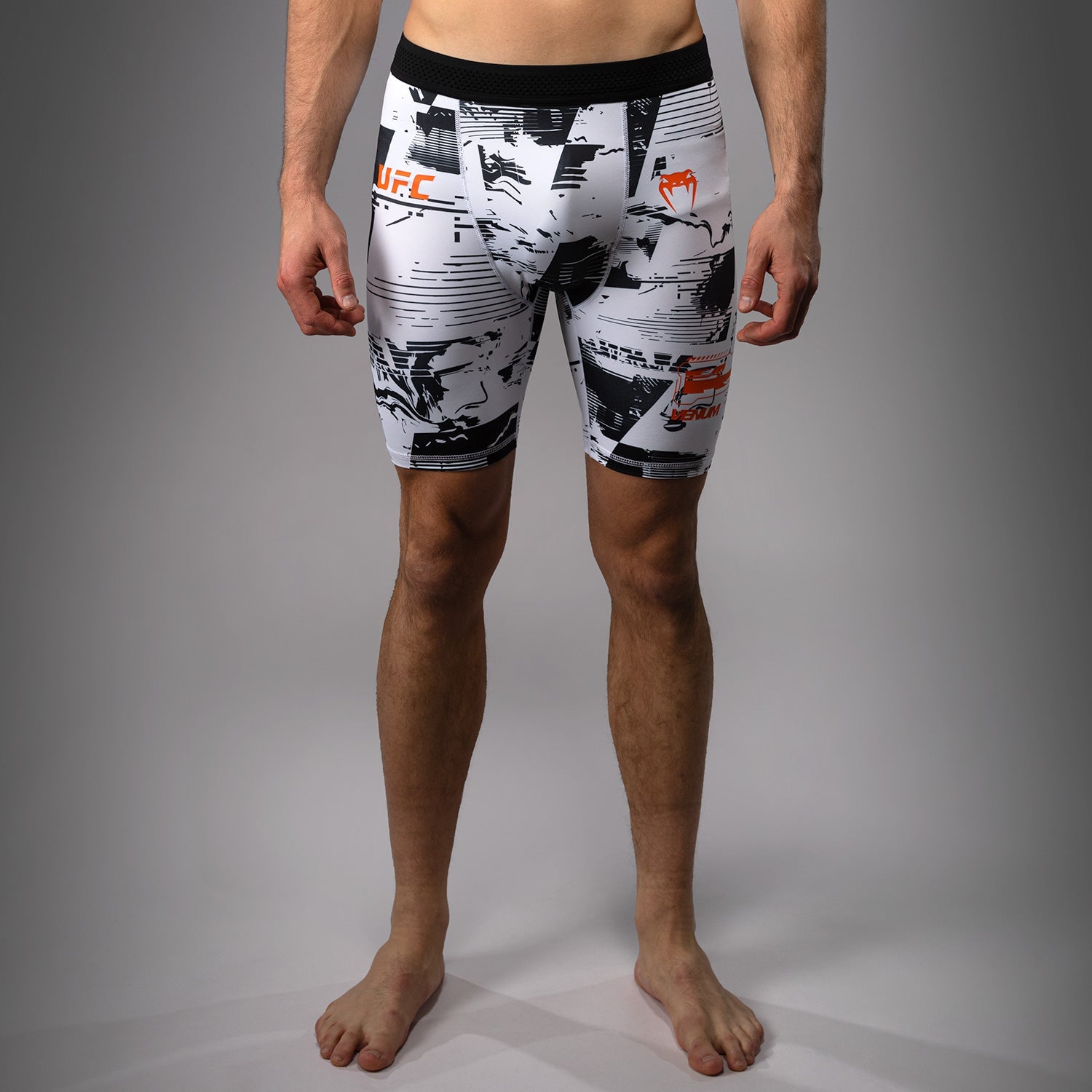 Short de compression Performance Homme UFC Zenith by Venum Authentic Fight Week - Blanc