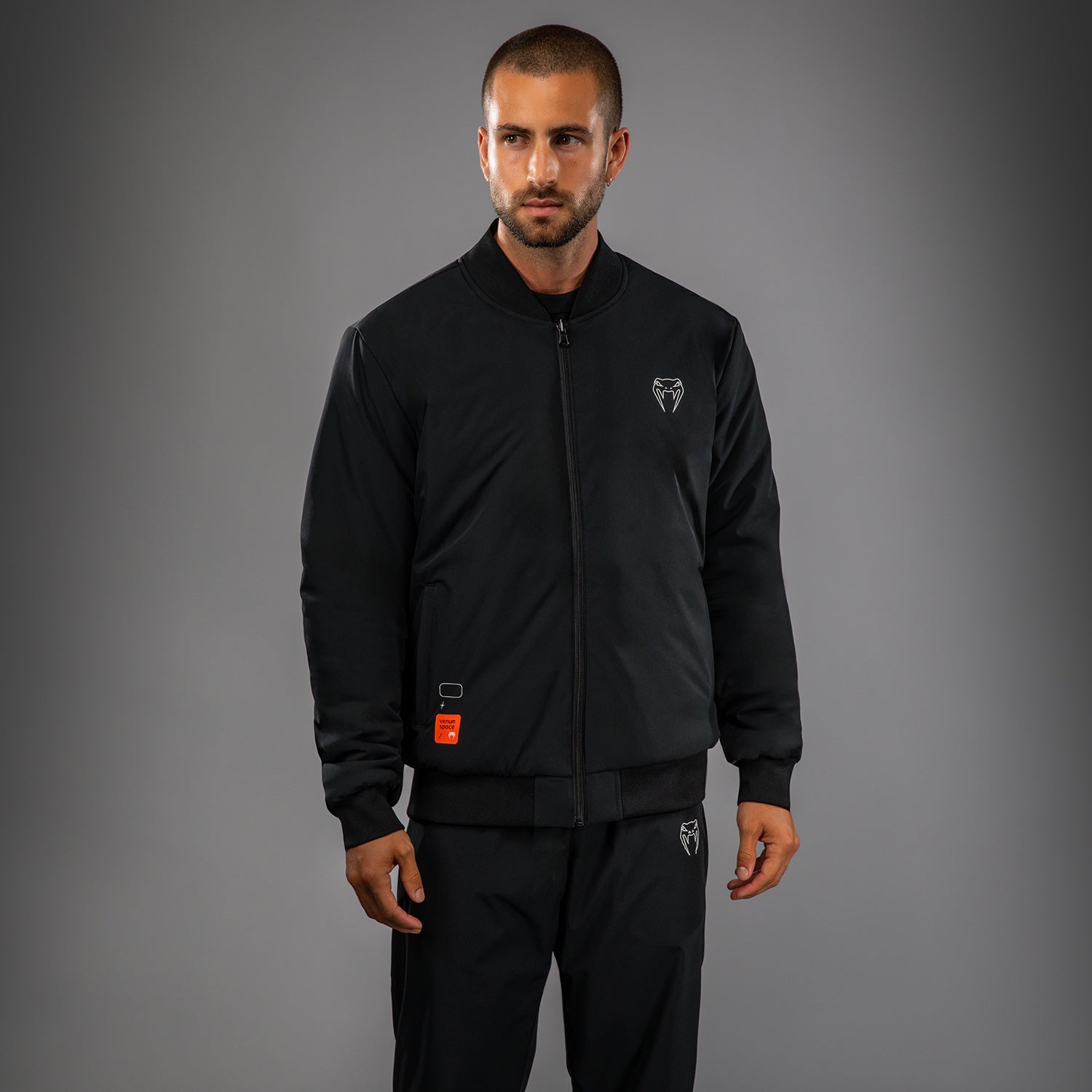 Veste Bomber Venum Eclipse – Noir/Ivoire