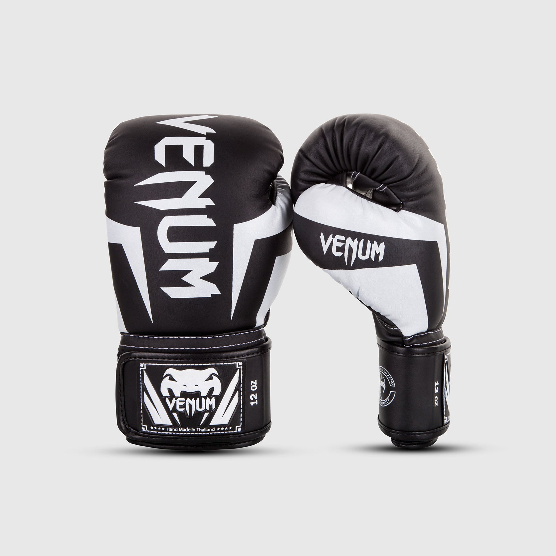 Gants de Boxe Venum Elite - Noir/Blanc
