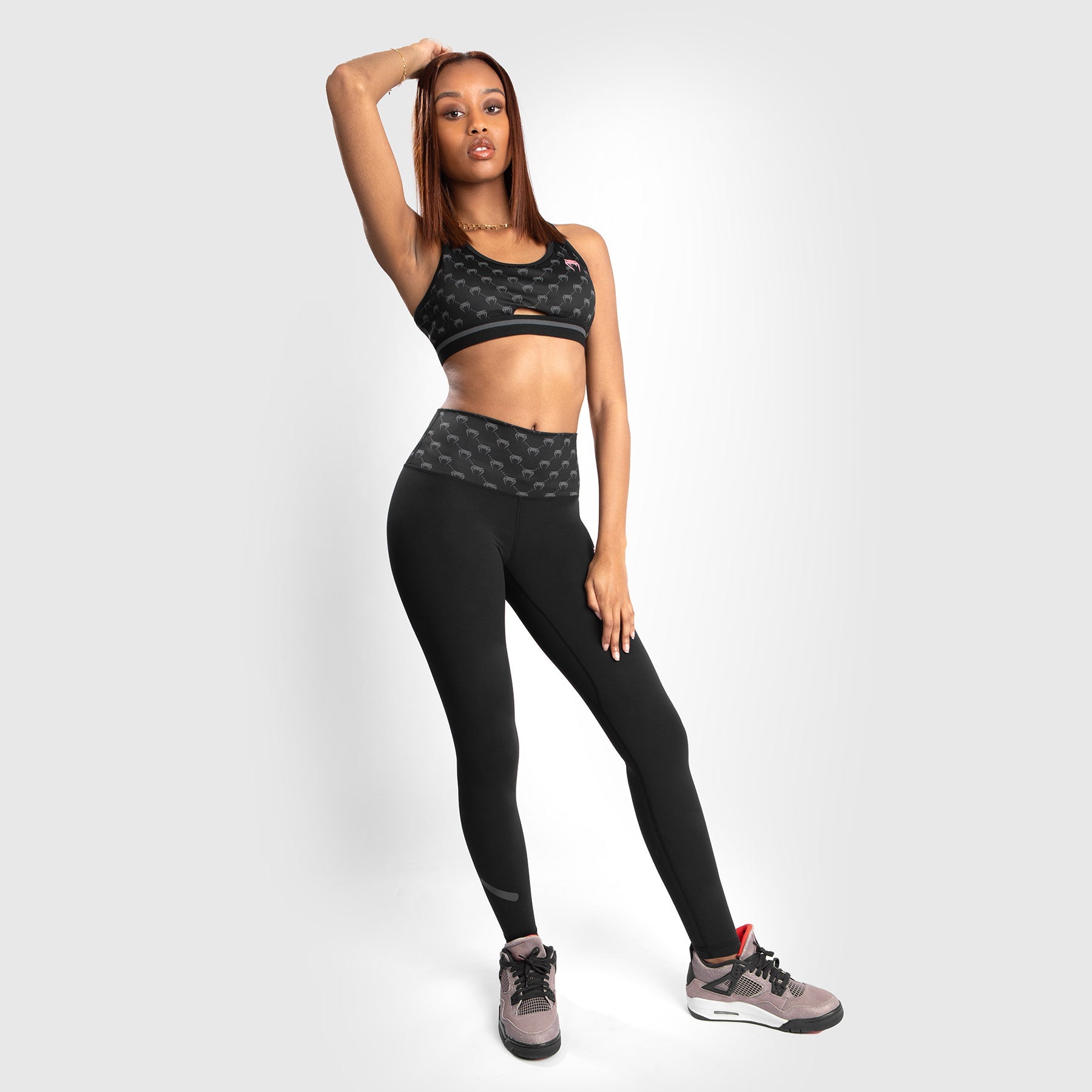 Legging Venum Monogram - Pour Femme - Noir/Or rose