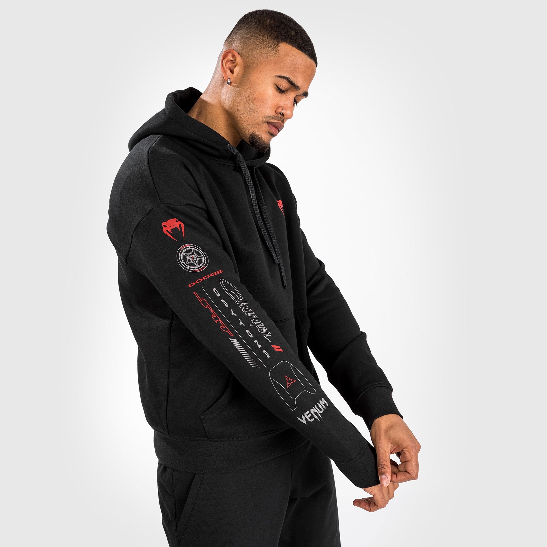 Sweat à capuche unisexe Venum x Dodge Banshee - Noir
