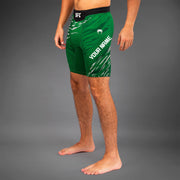 Shorts Vale Tudo pour Hommes UFC Fusion by Venum Personnalisé Authentic Fight Night - Vert