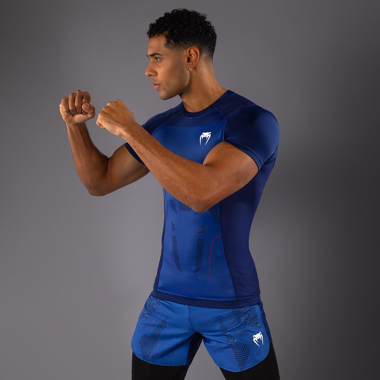 Rashguard Venum Technical 3.0 - Bleu Nuit