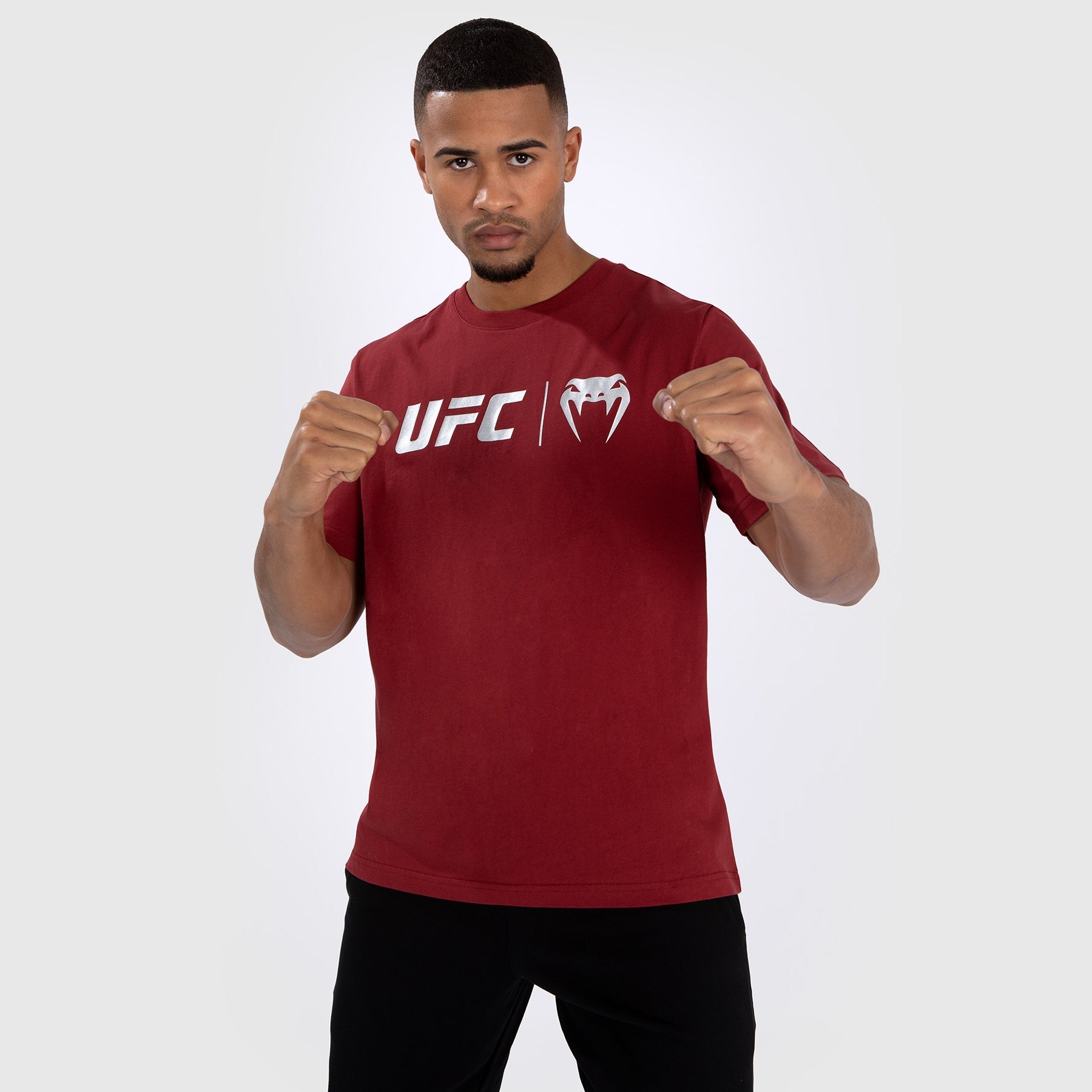 T-Shirt UFC Venum Classic - Rouge/Blanc