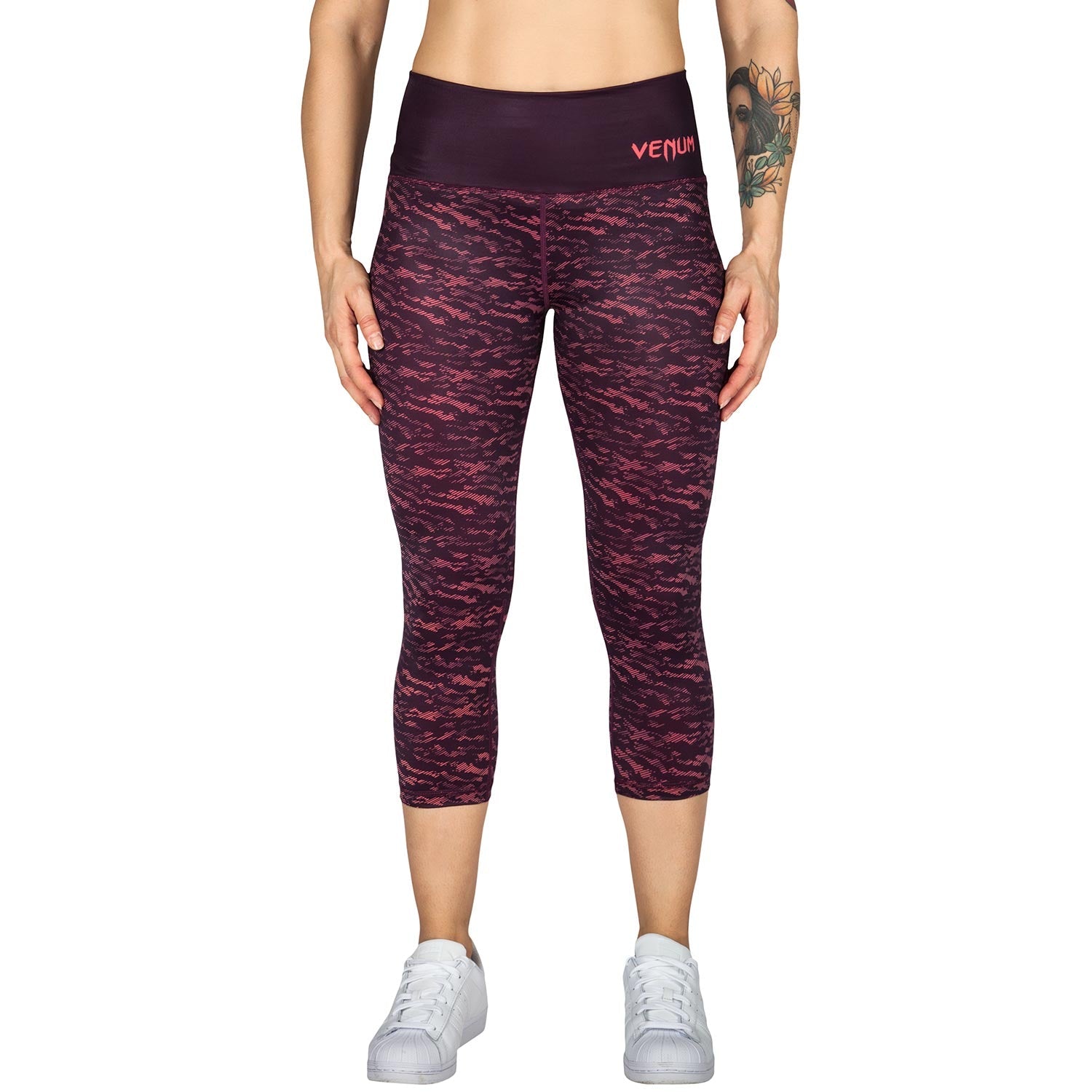 Venum Camoline Leggings - Black/Coral