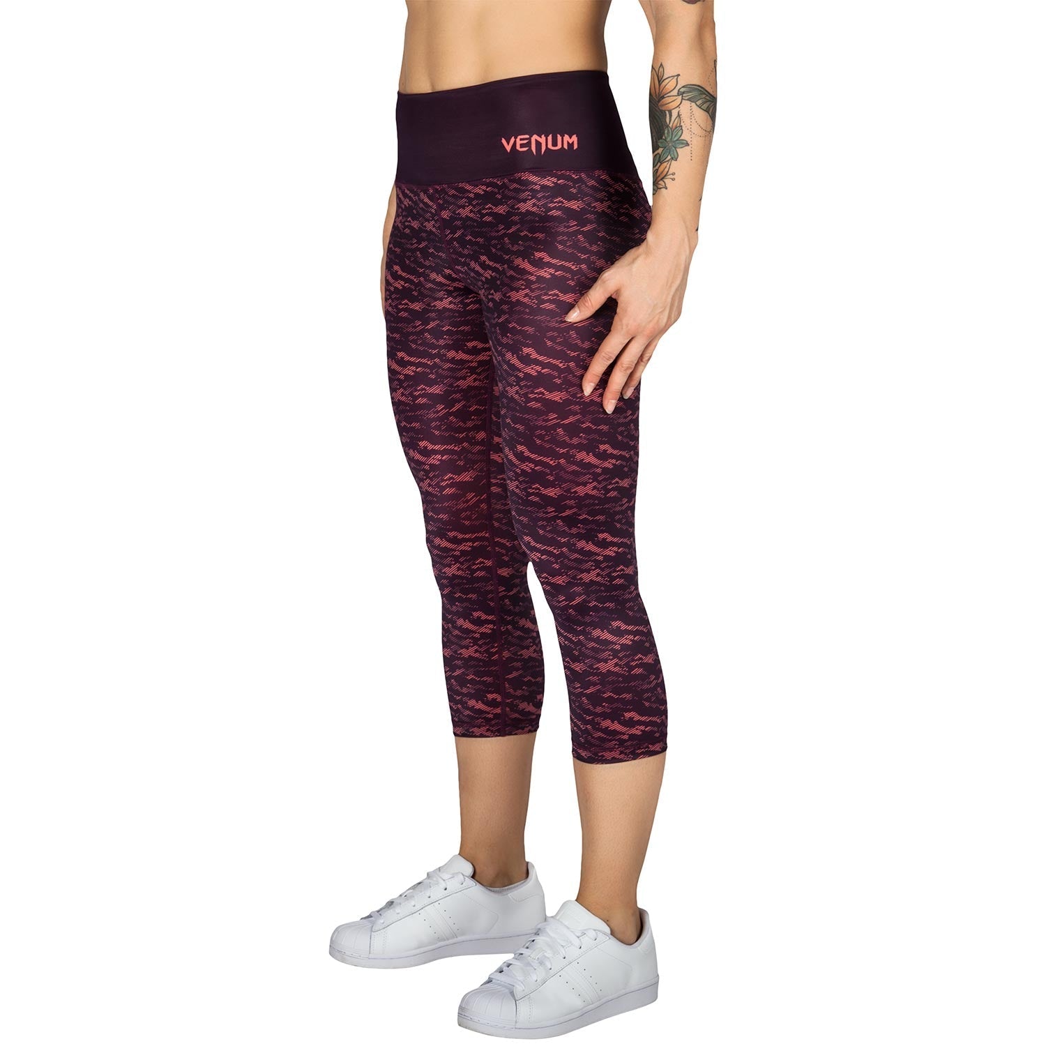 Venum Camoline Leggings - Black/Coral