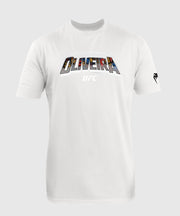 T-Shirt pour Hommes UFC Unrivaled by Venum Charles Oliveira - Blanc