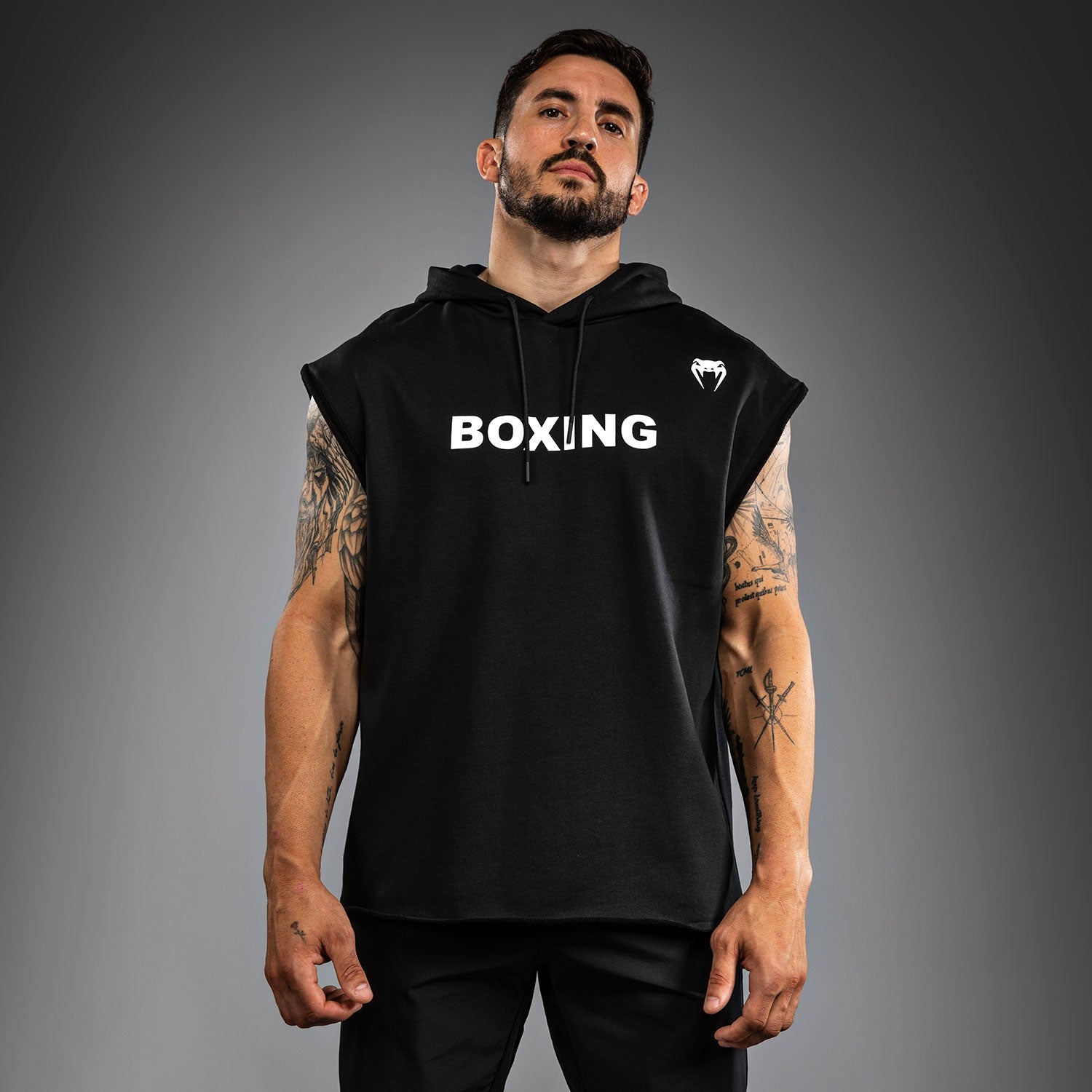 Sweatshirt sans manches Venum Boxing VT - Noir/Blanc