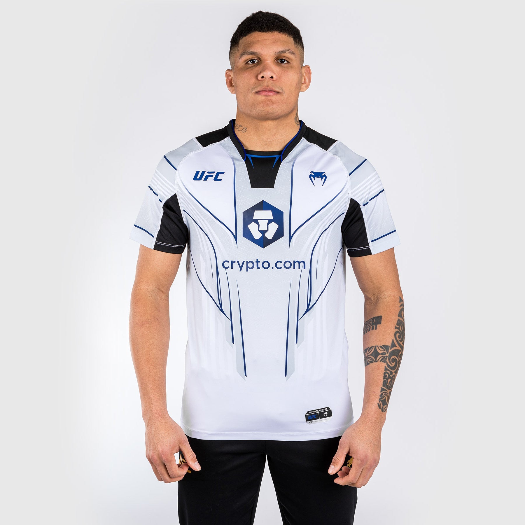 T-shirt Technique Homme Personnalisé UFC Venum Authentic Fight Night 2.0 - Midnight Edition - Ice