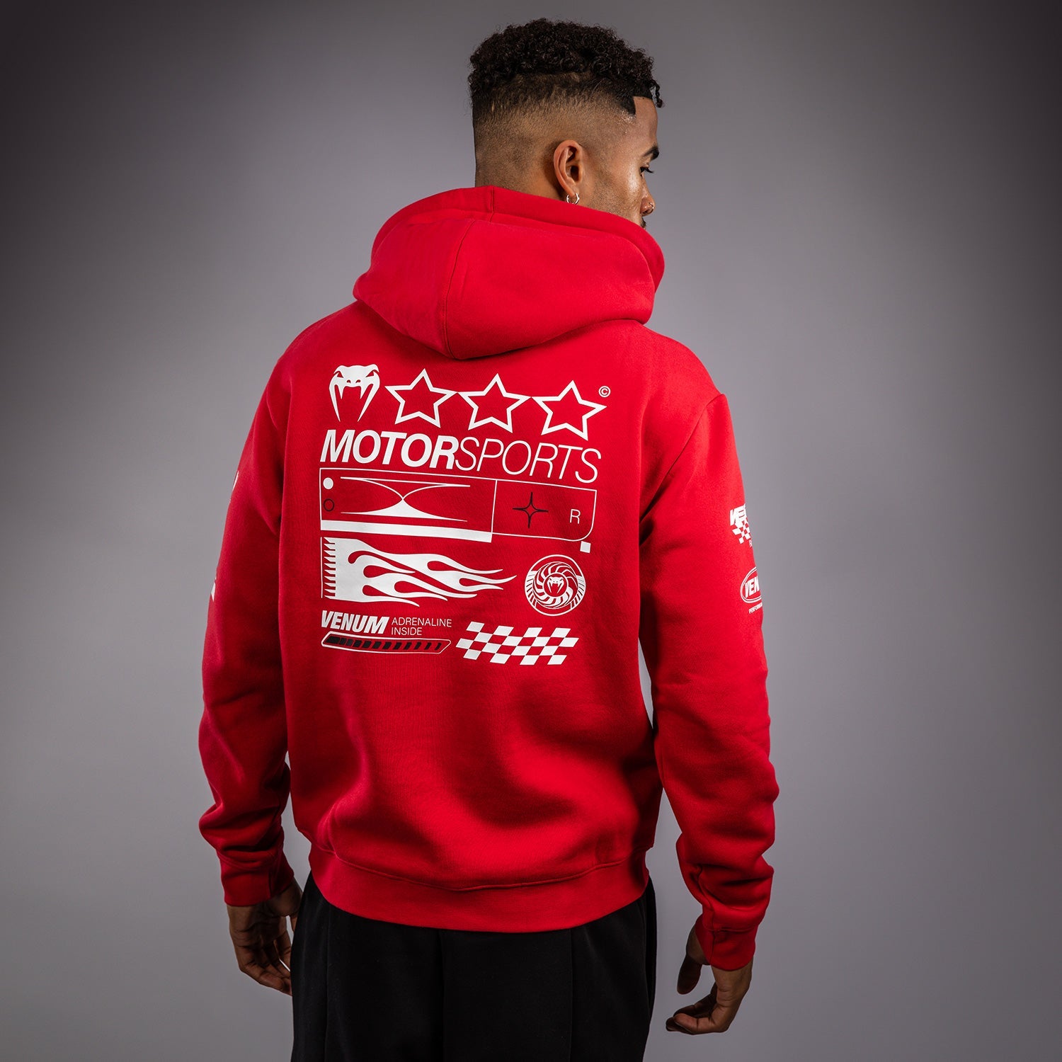 Sweatshirt à Capuche Venum Motorsport - Rouge Vif