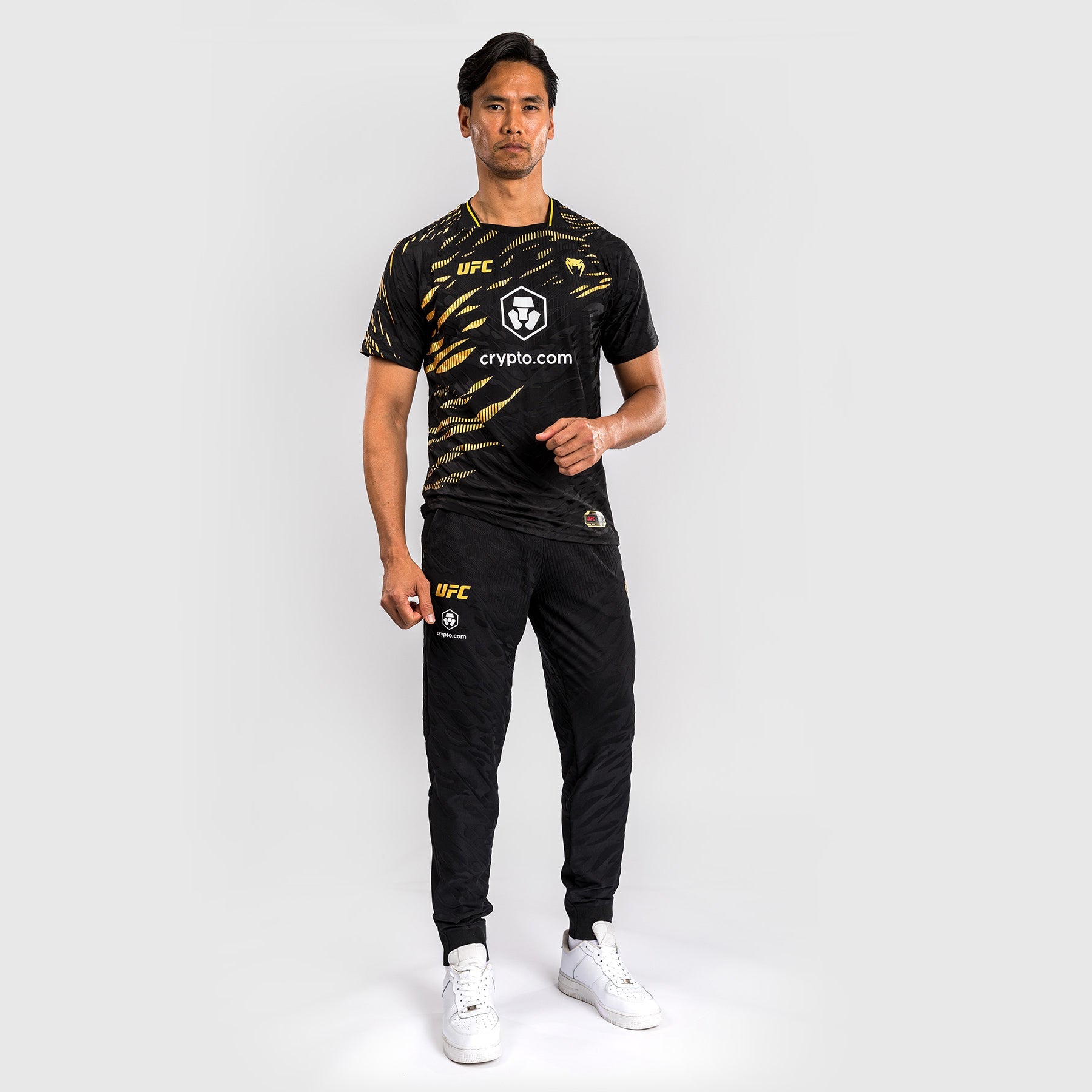 T-shirt Dry-Tech UFC Fusion by Venum Personnalisé Authentic Fight Night - Champion