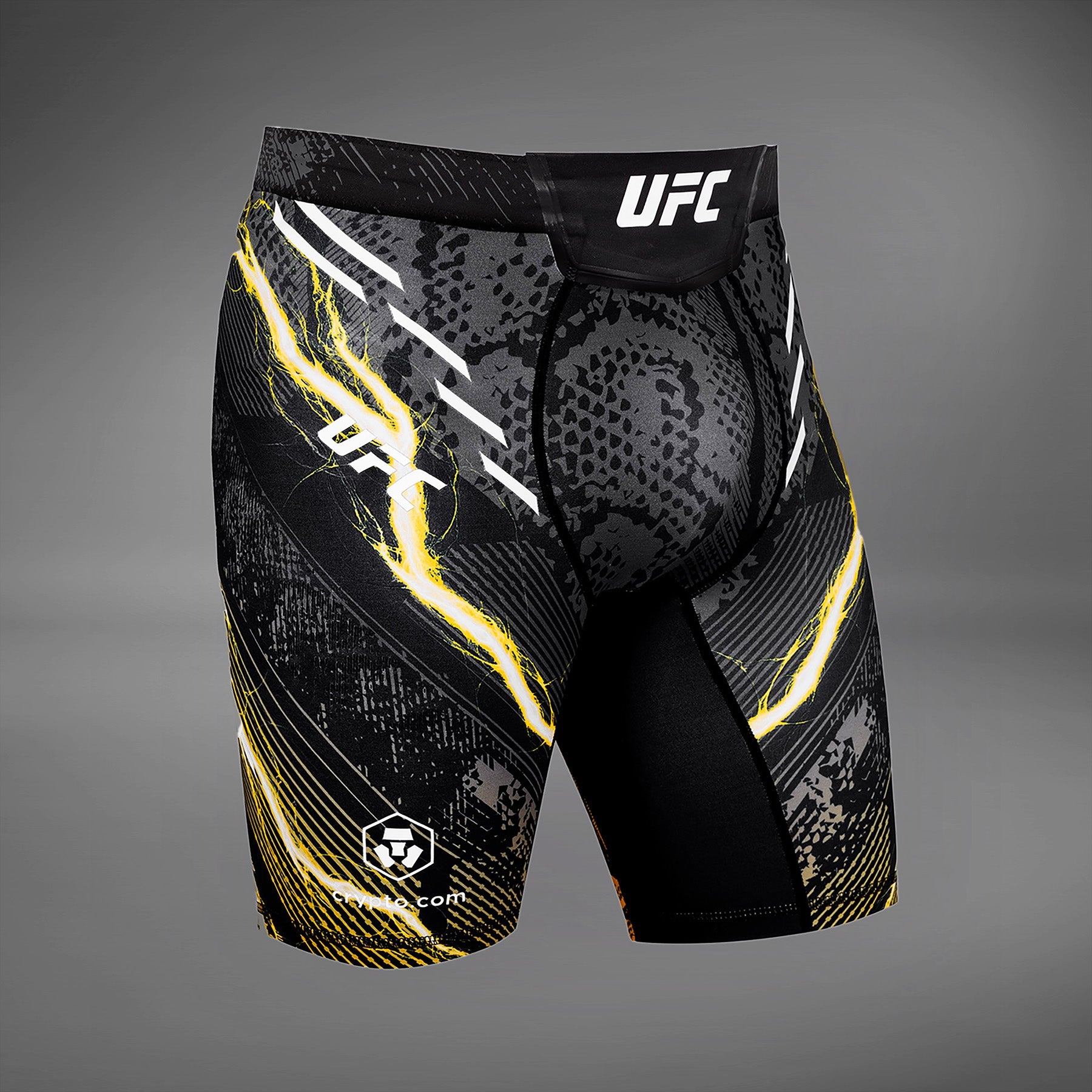 Short de compression pour Hommes UFC Unrivaled by Venum Israel Adesanya - Noir