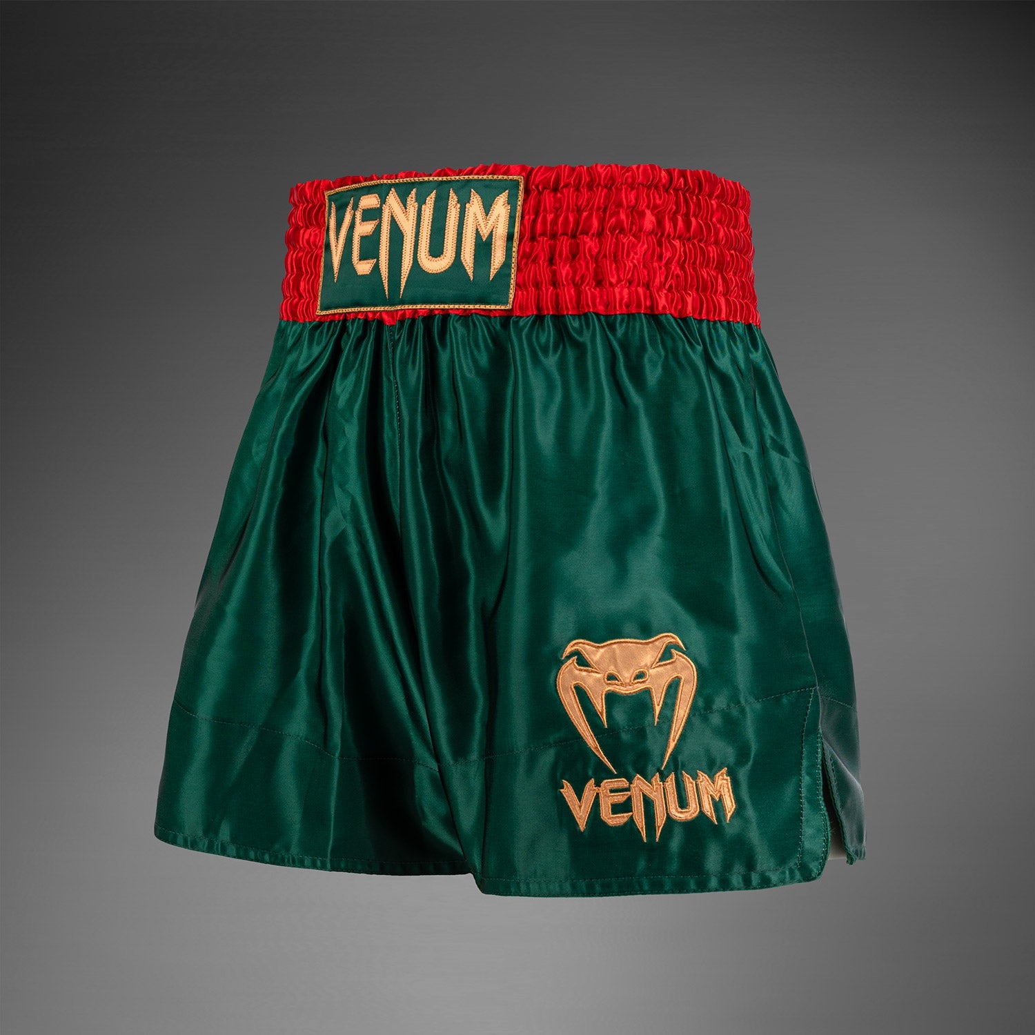 Shorts de Muay Thai Venum Classic - Vert foncé