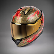 Casque de moto Venum x Shark SKWAL i3 - Rouge/Or