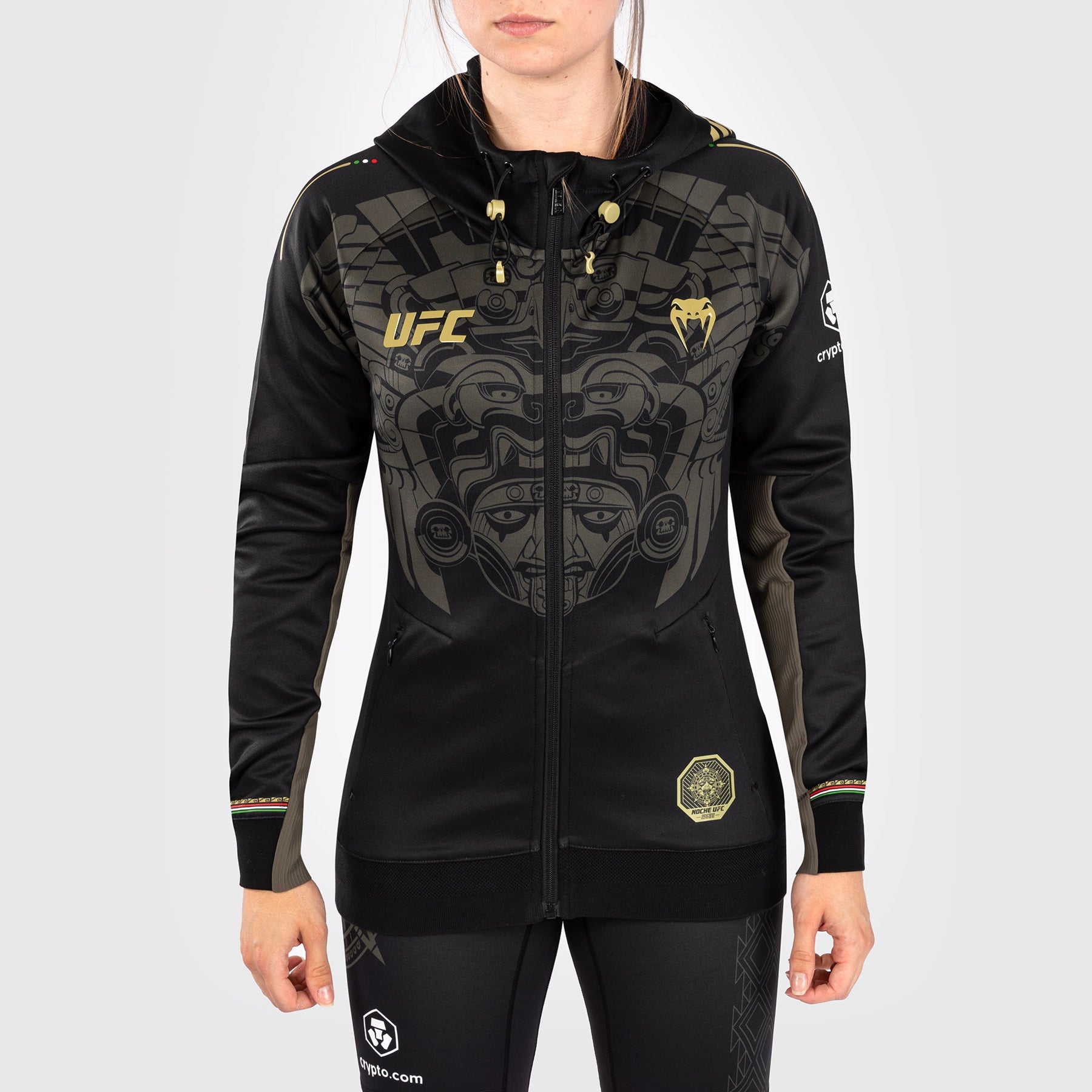 Noche UFC by Venum Authentic Fight Night Sweat à capuche pour femme - Noir
