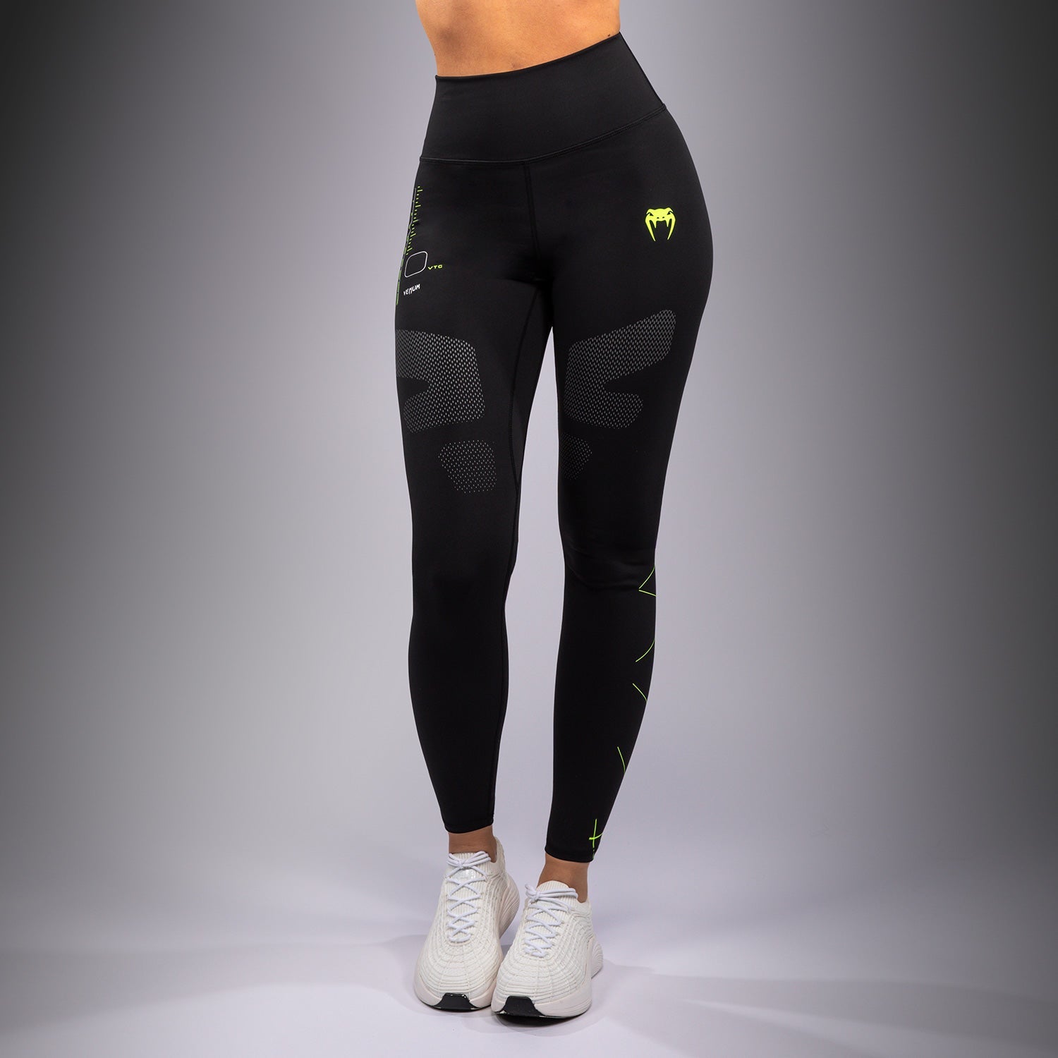 Legging Venum Training Camp 4.0 - Noir/Vert Fluo
