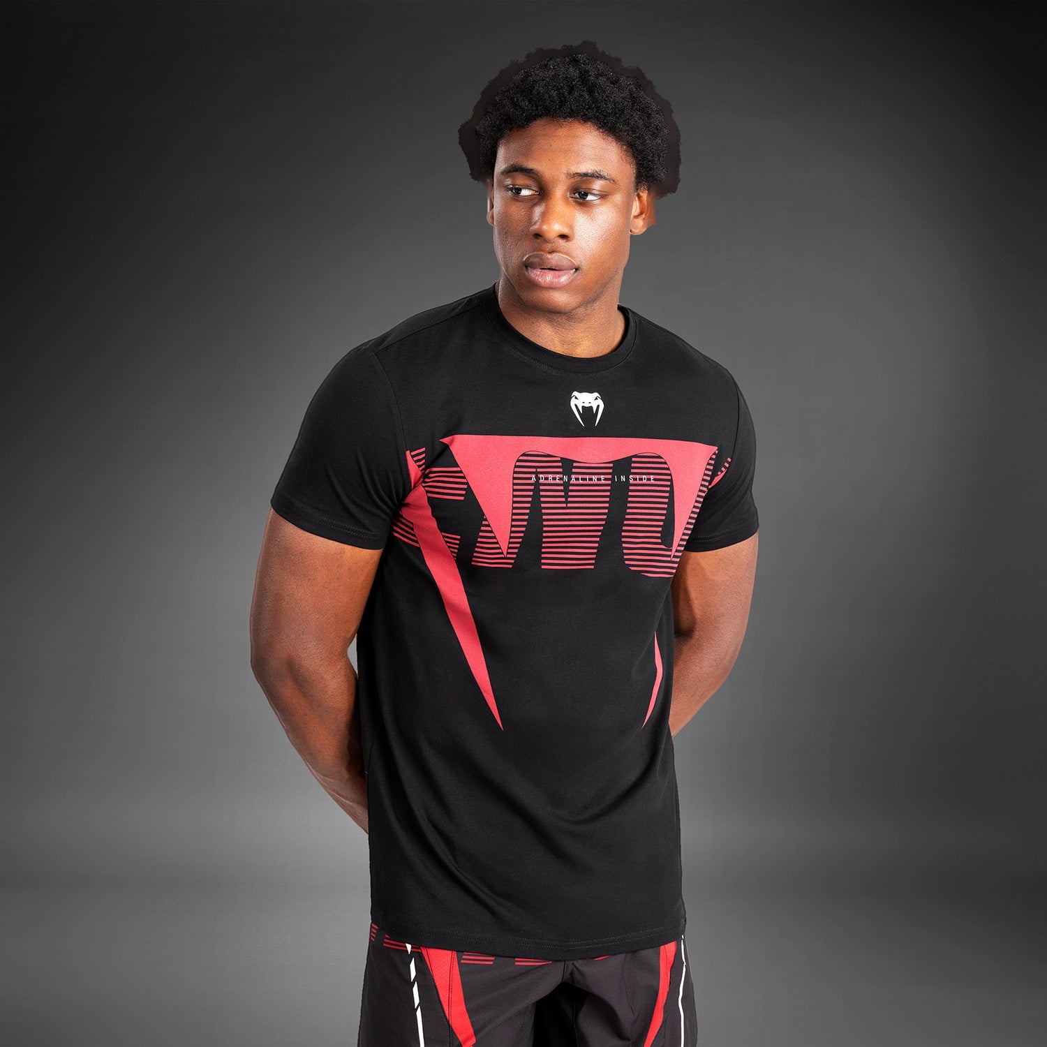 T-Shirt À Manches Courtes pour Hommes Venum Adrenaline - Red