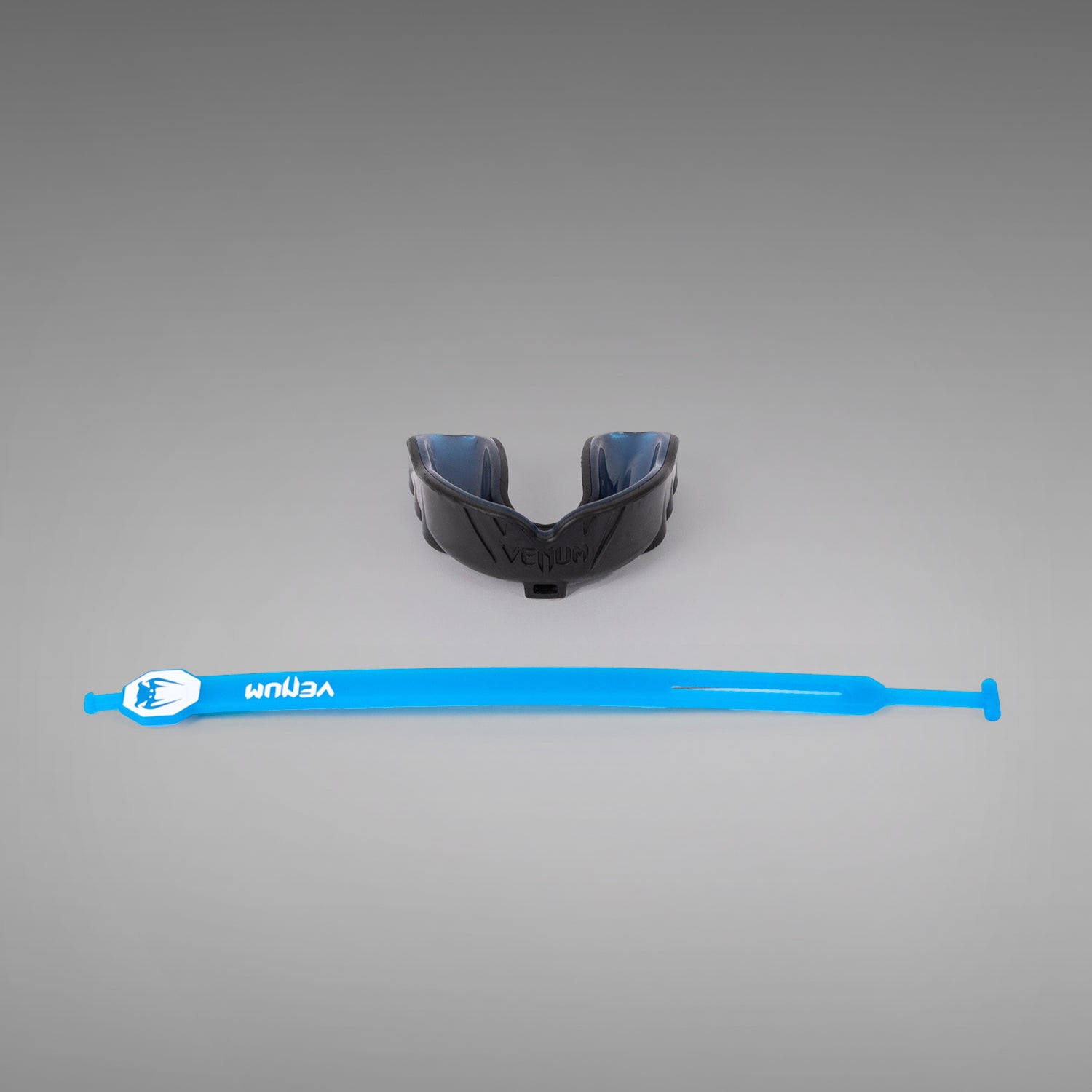 Protège-dents Venum Challenger avec/sans Sangles - Noir/Bleu