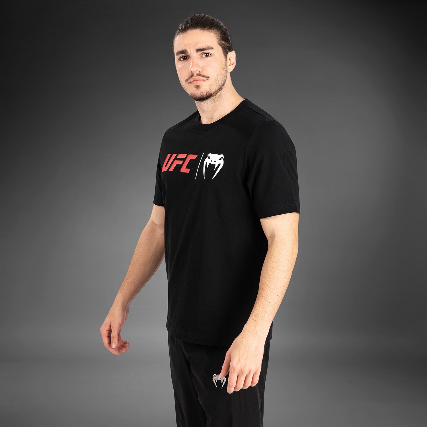 T-Shirt UFC Venum Classic - Noir/Rouge
