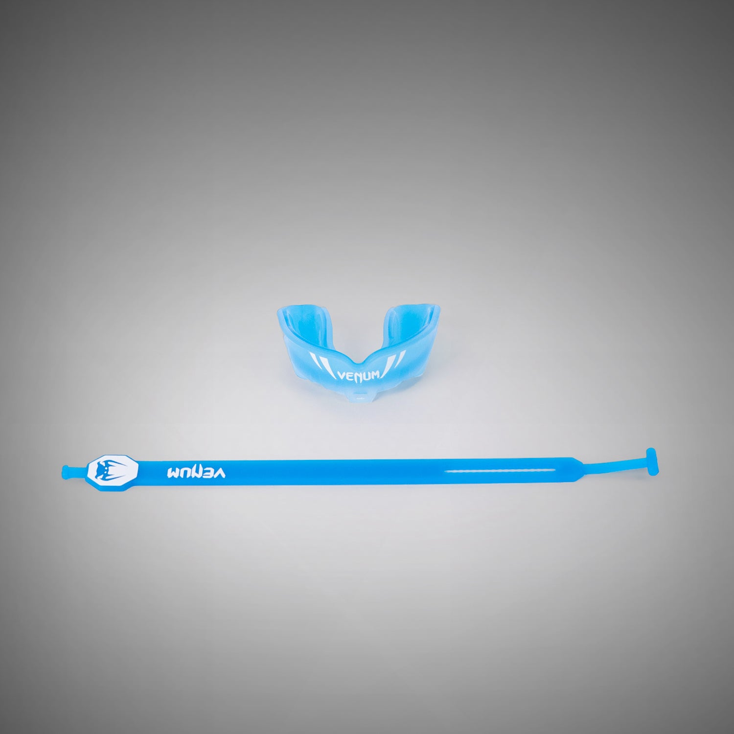 Protège-dents Enfant Venum Challenger - Bleu Transparent avec Attache/Sans Attache