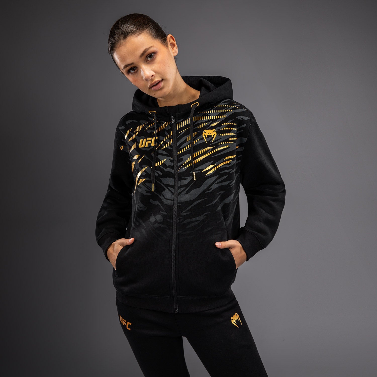 Veste à Capuche Zippé pour Femmes UFC Fusion by Venum Replica - Champion