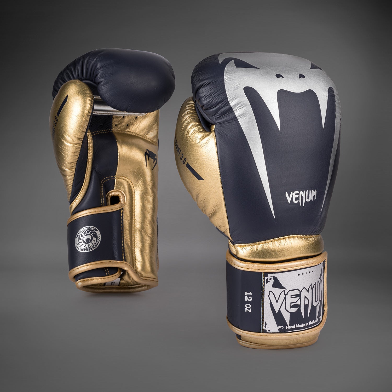 Gants de boxe Venum Giant 3.0 - Edition Spéciale - Bleu Marine/Or