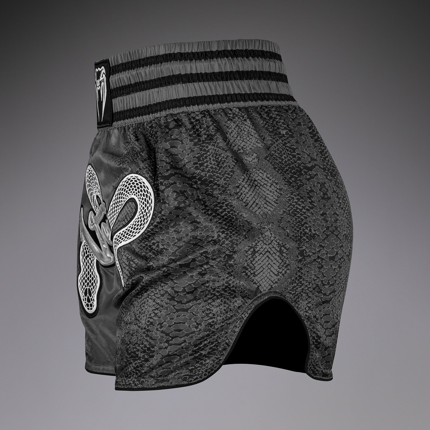 Shorts de Muay Thai pour Femmes Venum Amazonia - Gris foncé