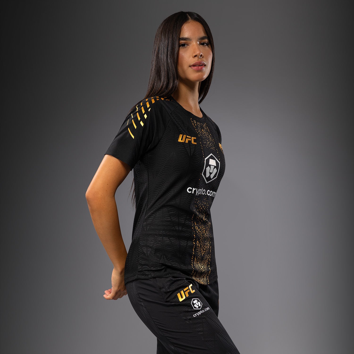 Maillot Officiel Walkout Femme UFC Zenith by Venum Authentic Fight Night - Champion