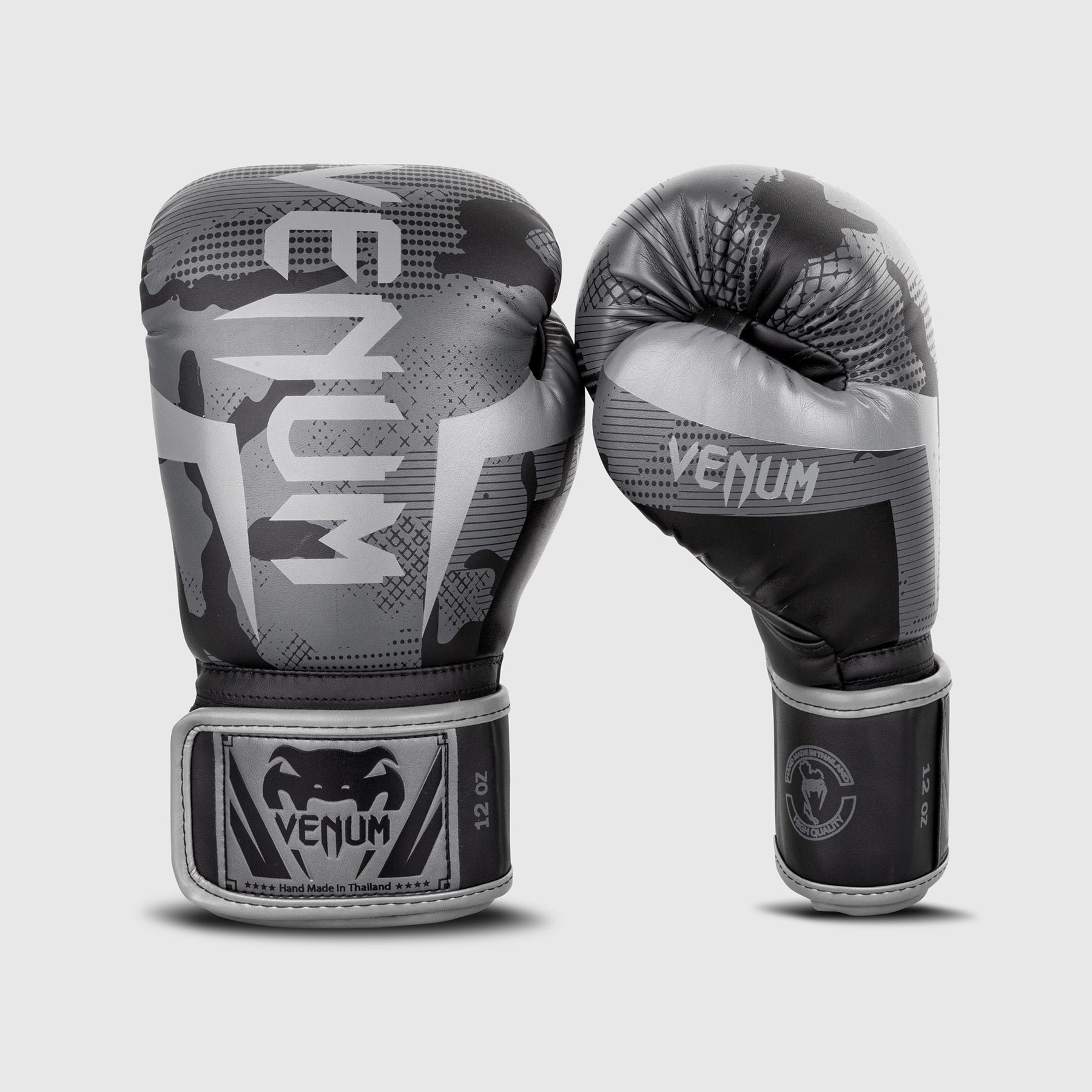 Gants de boxe Venum Elite – Gris/Camo