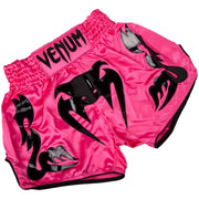 Short de boxe thaï Venum Bangkok Inferno - Rose/Noir