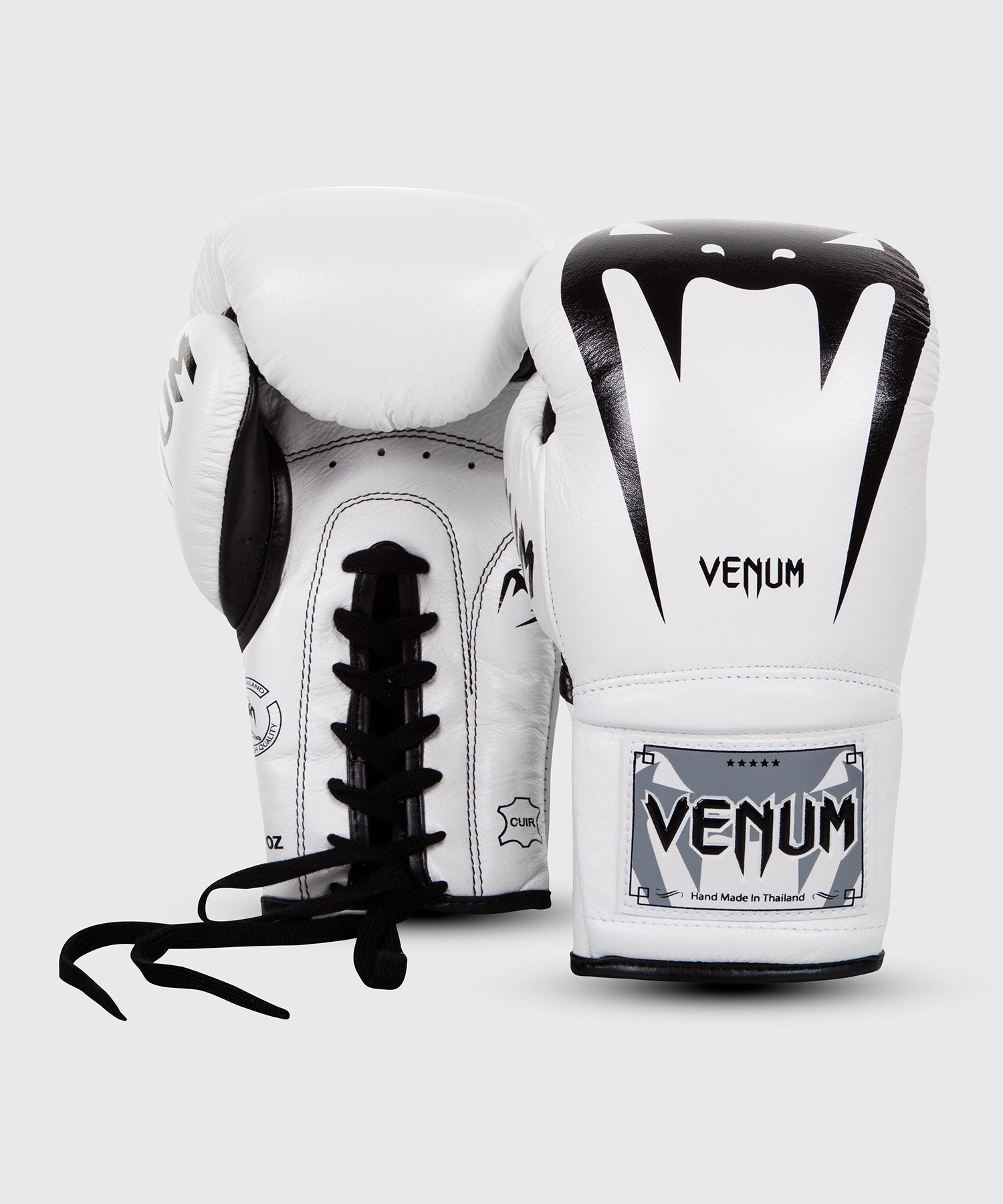 Gants de boxe à lacets Venum Giant 3.0 - Cuir Nappa