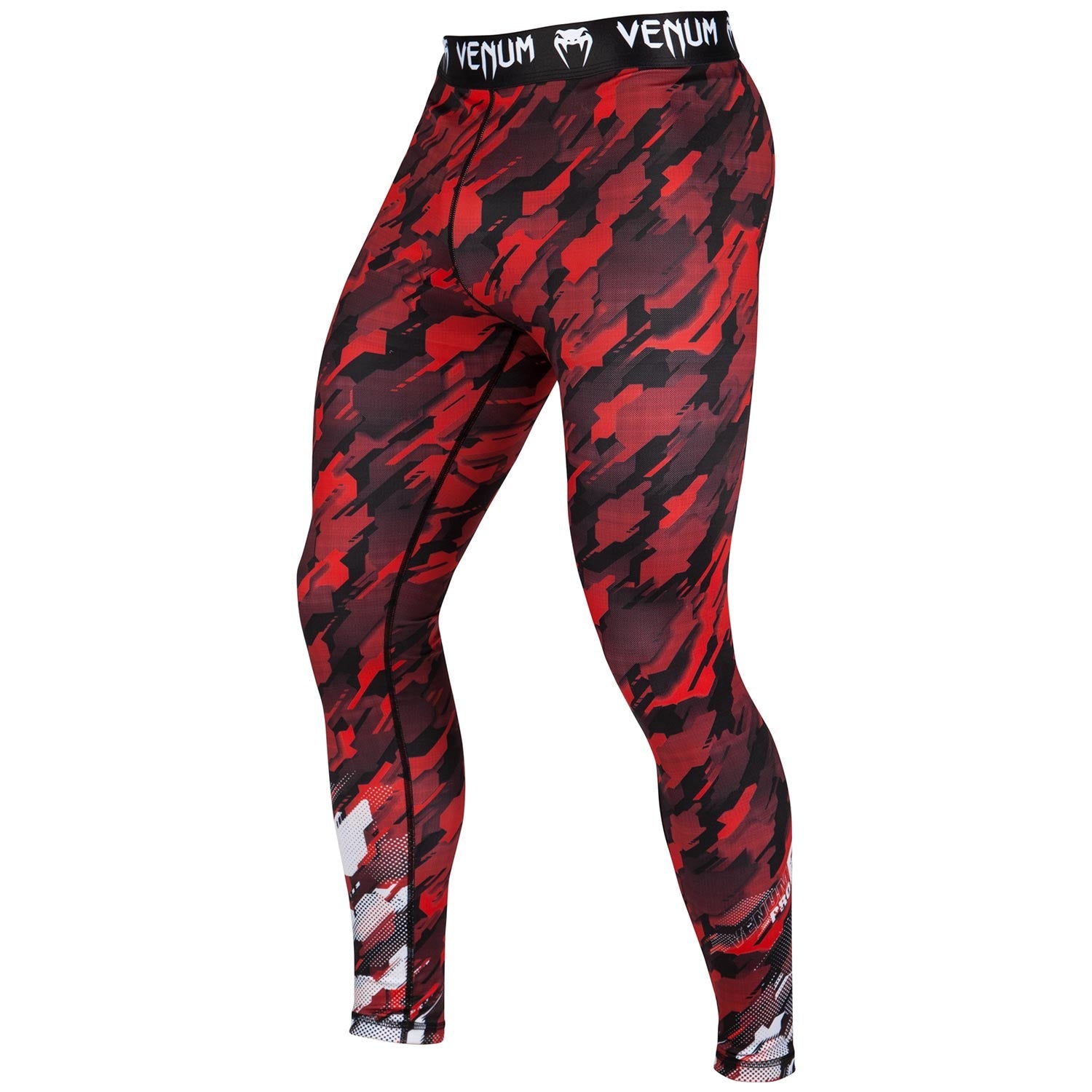 Pantalon de Compression Venum Tecmo - Rouge