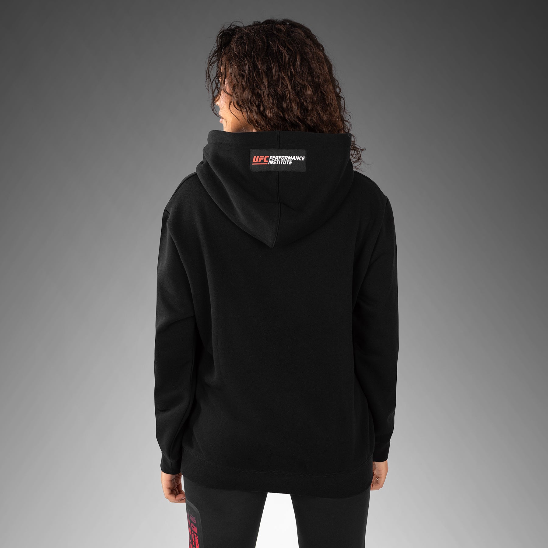 Sweat à capuche pour femmes UFC Venum Performance Institute 2.0 - Noir/Rouge