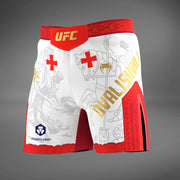 Short de combat pour Hommes UFC Unrivaled by Venum Merab Dvalishvili - Blanc/Rouge