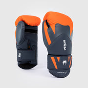 Gants de boxe Venum Challenger 4.0 - Orange/Bleu marine