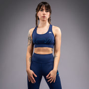Brassière de Sport Venum x Top Rank Original pour Femmes - Bleu Marine