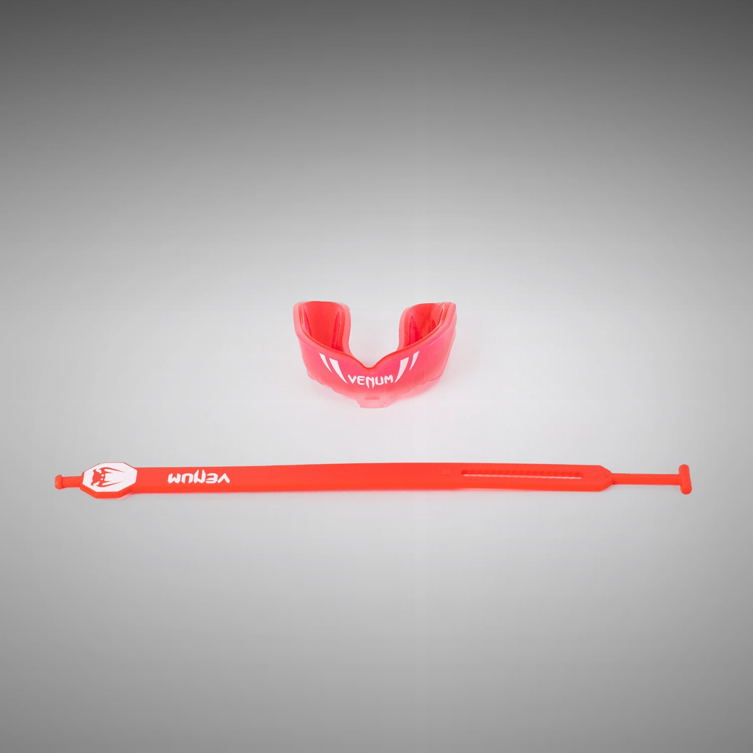 Protège-dents pour Enfants Venum Challenger avec/sans Sangles - Rouge Transparent