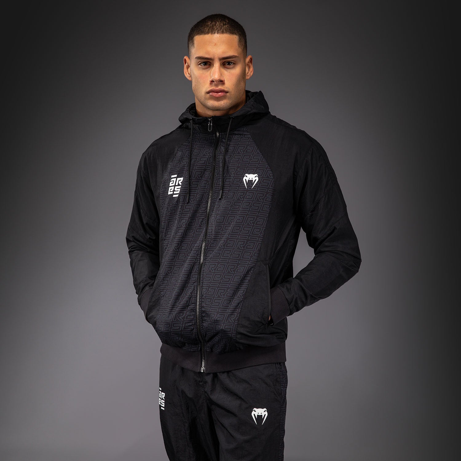 Veste Track Venum x Ares – Noir/Or