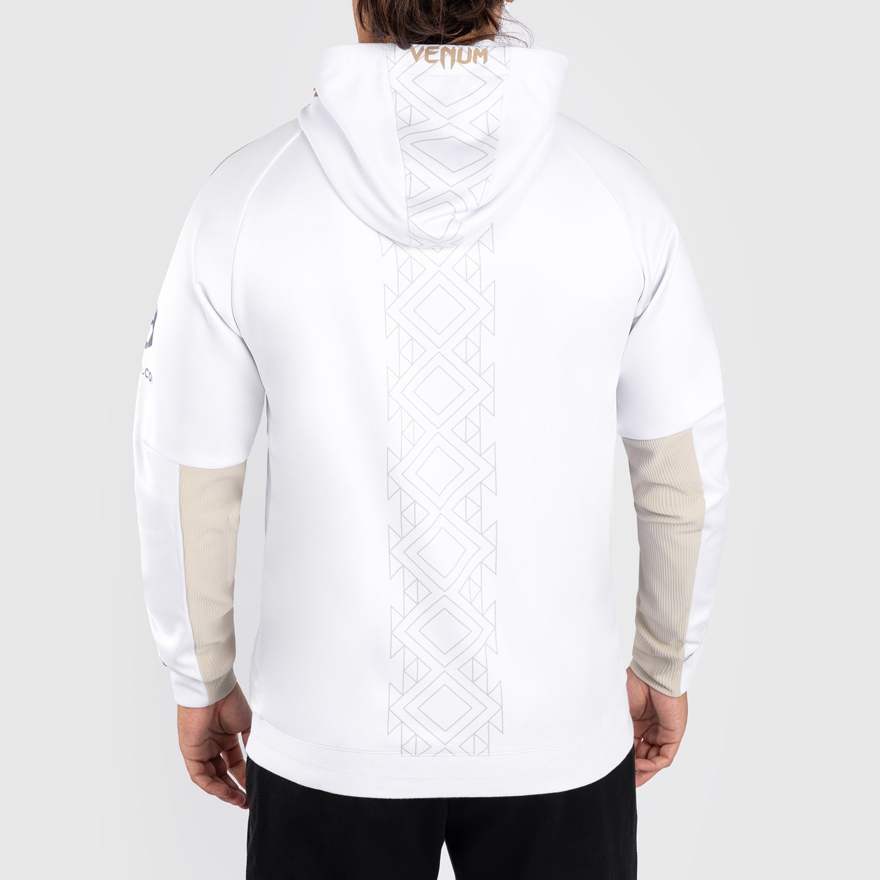 Noche UFC by Venum Authentic Fight Night Sweat à capuche pour homme - Blanc